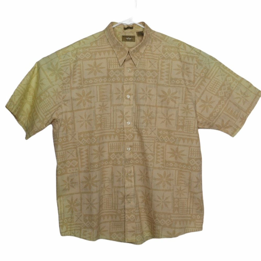 Natural Issue Vintage Ombre Hawaiian Shirt XL